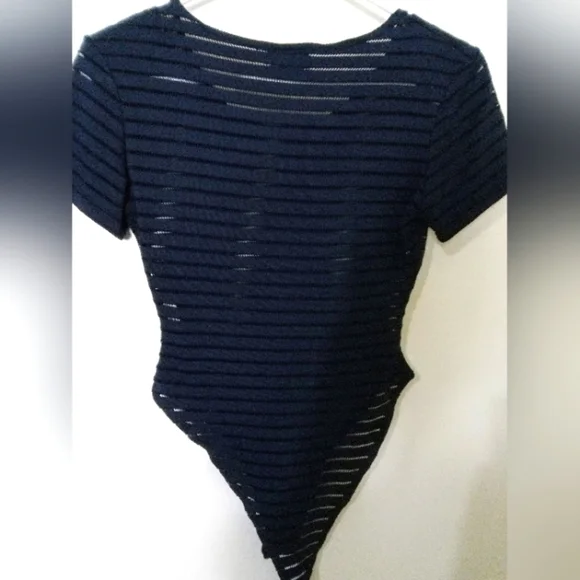 Vintage French designer "Arnaud de Paris" bodysuit size T1 - Small brand-new - Picture 4 of 4